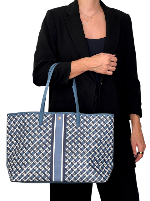 Bolso "Geo Logo Tote Azul"