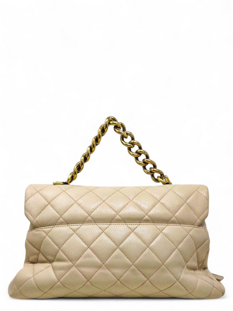 Bolso "Paris-Rome Large Trapezio Flap Bag"