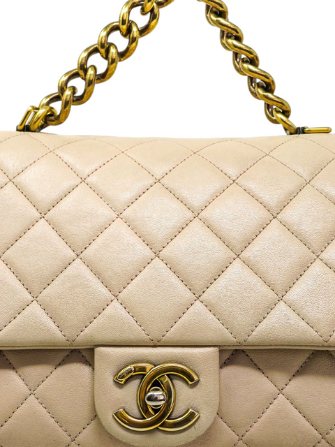Bolso "Paris-Rome Large Trapezio Flap Bag"