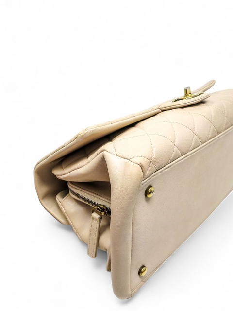 Bolso "Paris-Rome Large Trapezio Flap Bag"