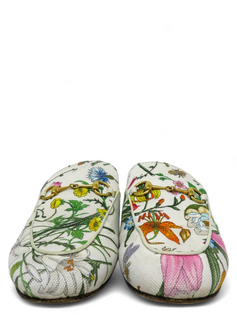 Mules "Flora Print Canvas Mules"