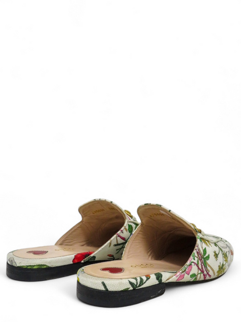Mules "Flora Print Canvas Mules"