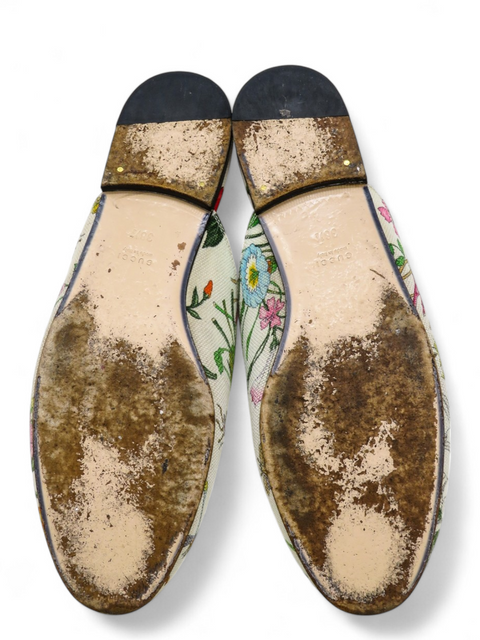 Mules "Flora Print Canvas Mules"