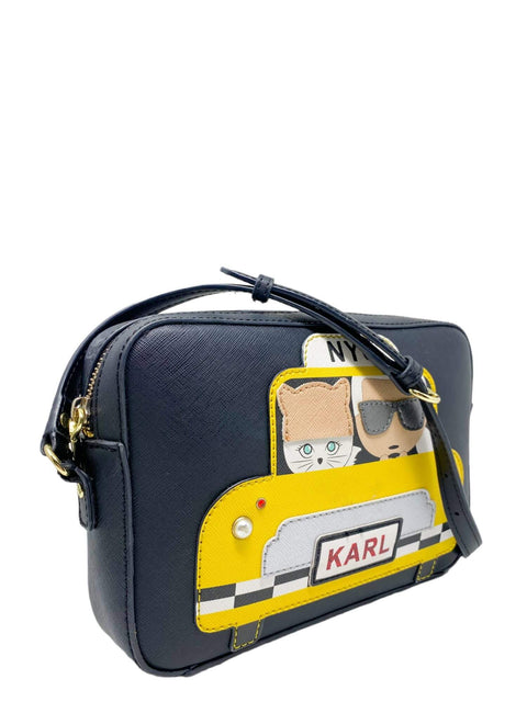 Bolso "Maybelle Paris Black NYC Taxi Cat Crossbody"