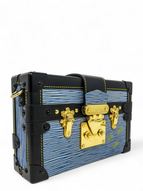 Bolso "Epi Petite Malle Denim Light"