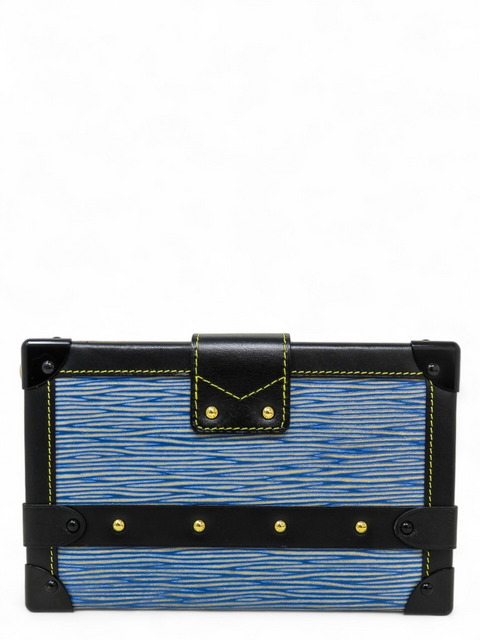 Bolso "Epi Petite Malle Denim Light"