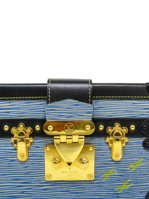 Bolso "Epi Petite Malle Denim Light"