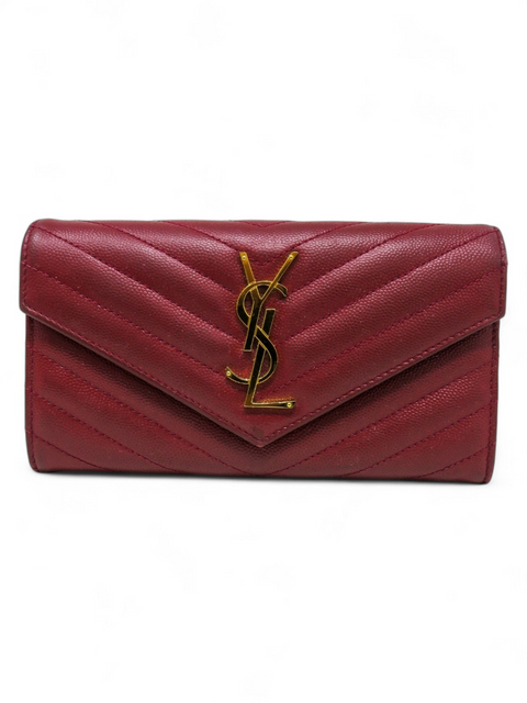 Billetera "Cassandre Matelassé Large Flap Wallet"