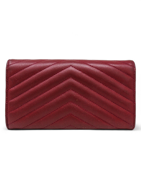 Billetera "Cassandre Matelassé Large Flap Wallet"