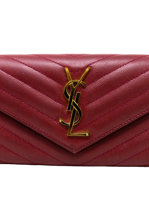 Billetera "Cassandre Matelassé Large Flap Wallet"