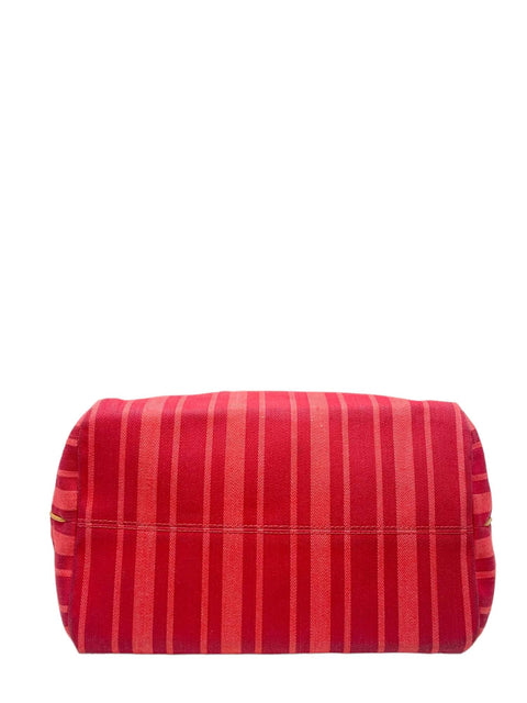 Bolso "Rouge Grenadine Denim Striped Articles De Voyage Bag"