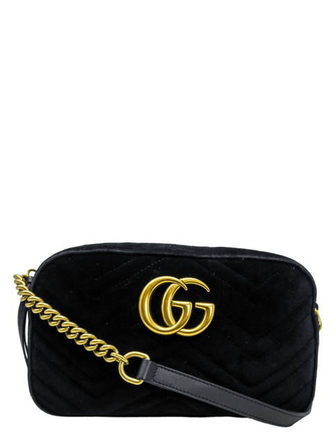 Bolso "Small GG Marmont Velvet"