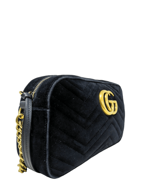 Bolso "Small GG Marmont Velvet"