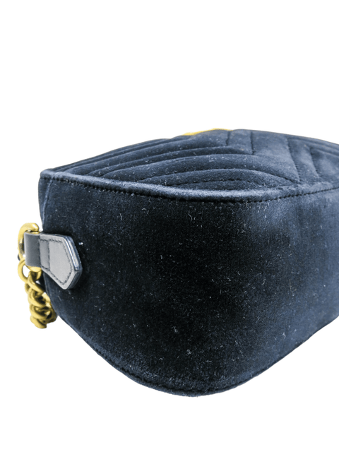 Bolso "Small GG Marmont Velvet"