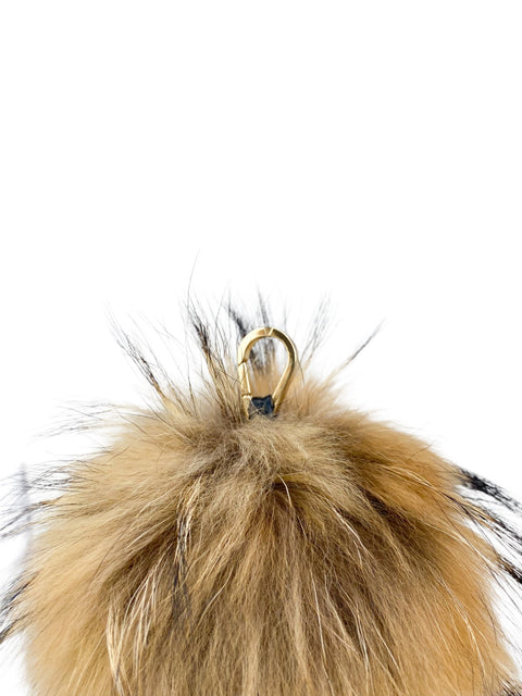 Charm "Faux Fur Keychain"