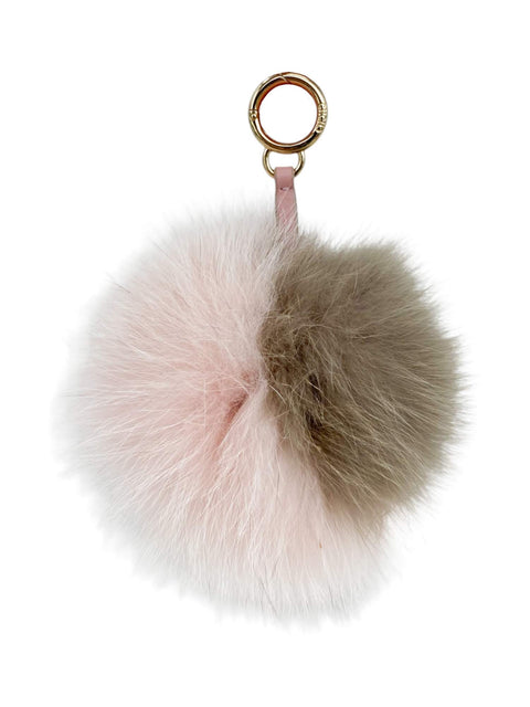 Charm "Faux Fur Keychain"