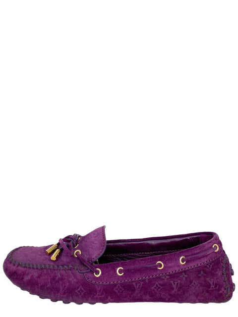 Mocasines "LV Monogram Suede Moccasins"