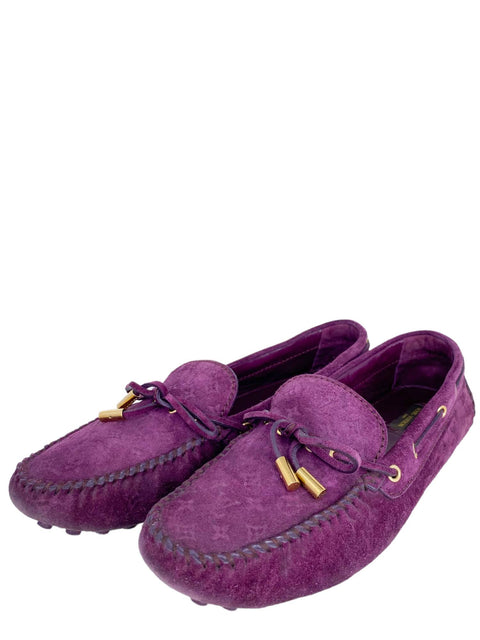 Mocasines "LV Monogram Suede Moccasins"