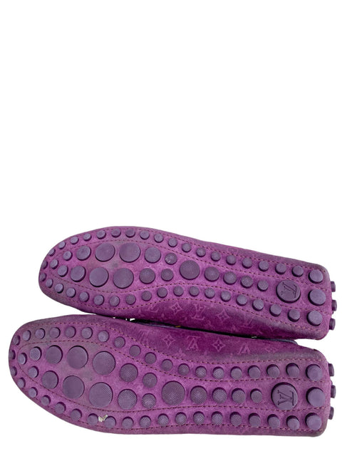 Mocasines "LV Monogram Suede Moccasins"
