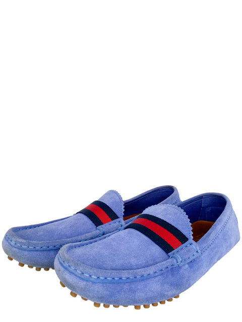 Mocasines "Sylvie Web Accent Suede Loafers"