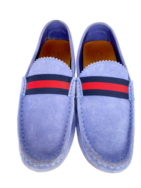 Mocasines "Sylvie Web Accent Suede Loafers"