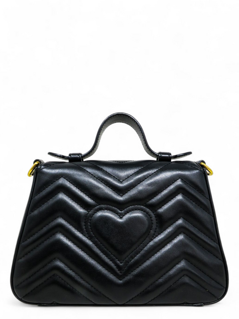 Bolso "Mini GG Marmont Top Handle Shoulder Bag"