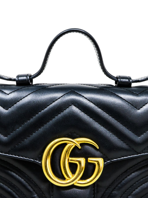 Bolso "Mini GG Marmont Top Handle Shoulder Bag"