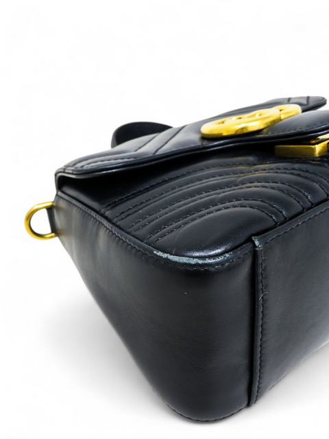 Bolso "Mini GG Marmont Top Handle Shoulder Bag"