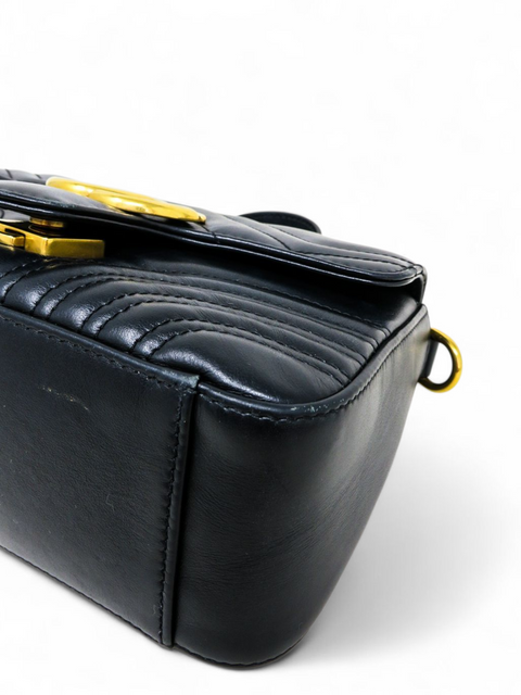 Bolso "Mini GG Marmont Top Handle Shoulder Bag"