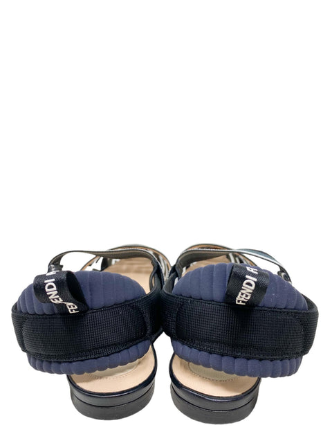 Sandalias "Colibri Zucca FF Logo Slingback Flats"