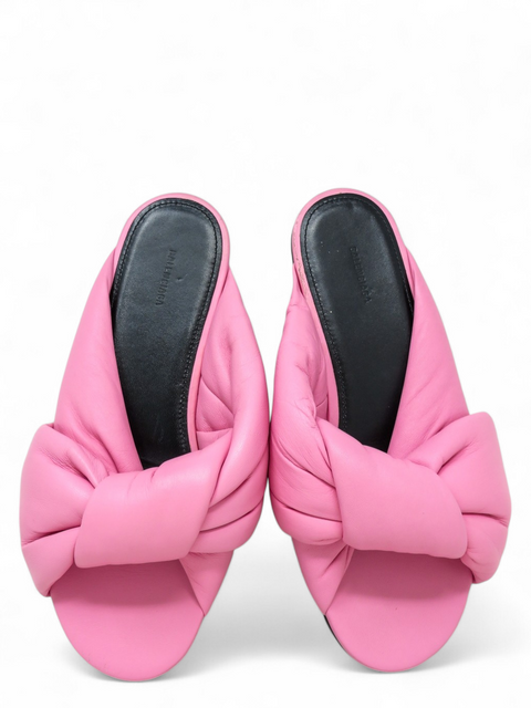Sandalias "Leather Braided Accents Slides"
