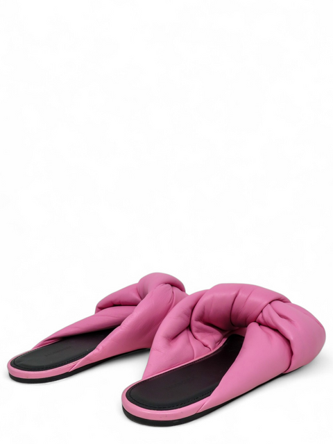 Sandalias "Leather Braided Accents Slides"
