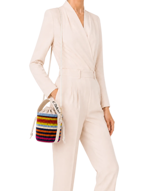Bolso "Small Woody Bucket Chloé X Mifuko"