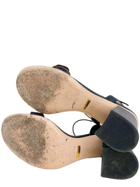 Sandalias "Leather Mid Heel Sandals"