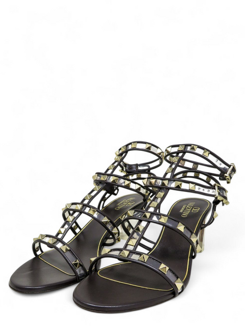 Sandalias "Rockstud Transparent"