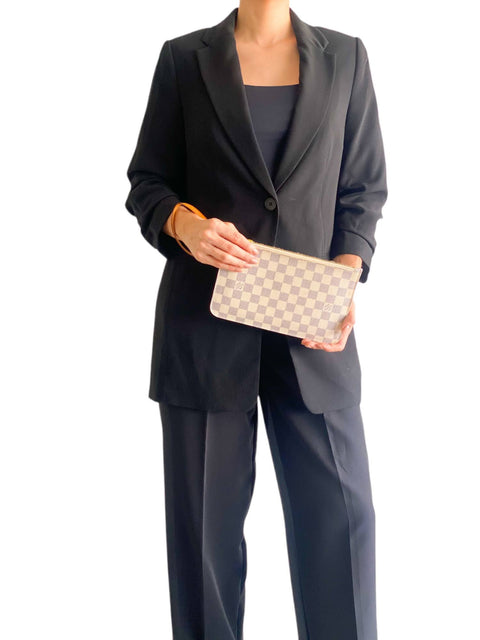 Pouch "Damier Azur Neverfull"