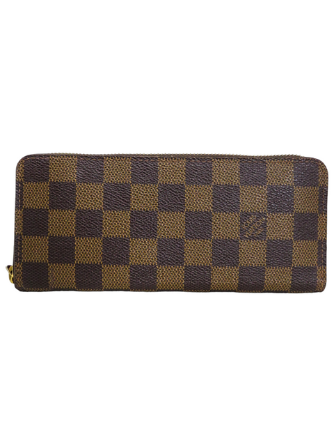 Billetera "Damier Ebene Clemence Wallet"