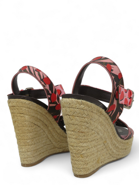 Espadrilles "Leather Printed Espadrilles"