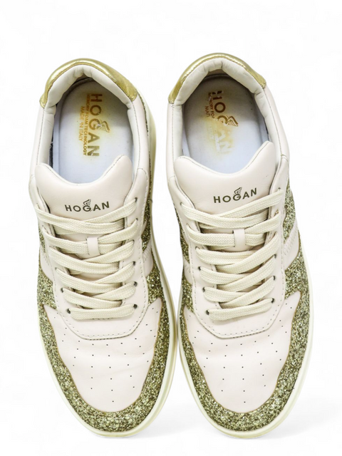 Tenis "H630 Ivory Gold"