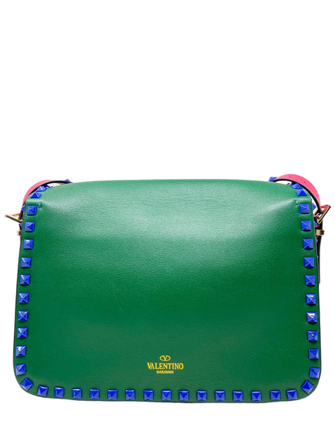 Bolso "Rockstud Four-Color Medium Rounded Messenger Bag"