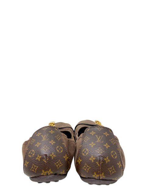 Baletas "Coated Canvas Mesh Accents Ballet Flats"