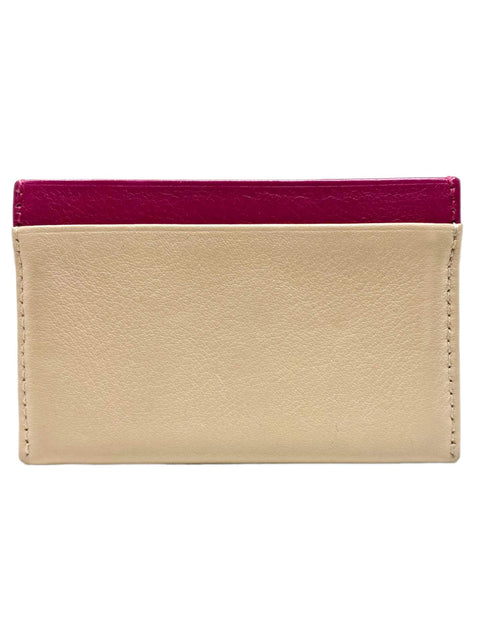 Tarjetero Beige