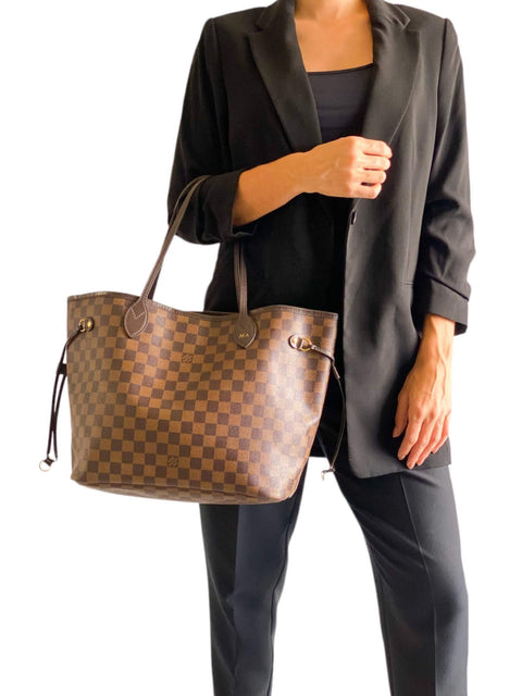Bolso "Damier Ebene Neverfull MM"