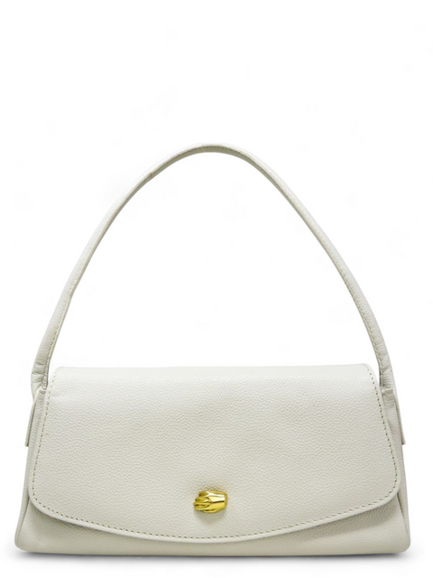 Bolso "Cannoli S Cream Leather Bag"