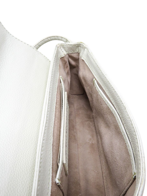 Bolso "Cannoli S Cream Leather Bag"
