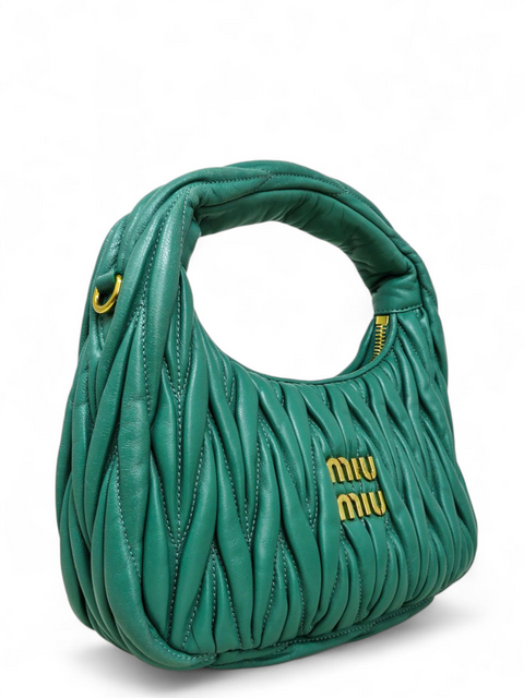 Bolso "Nappa Matelasse Mini Wander Hobo"