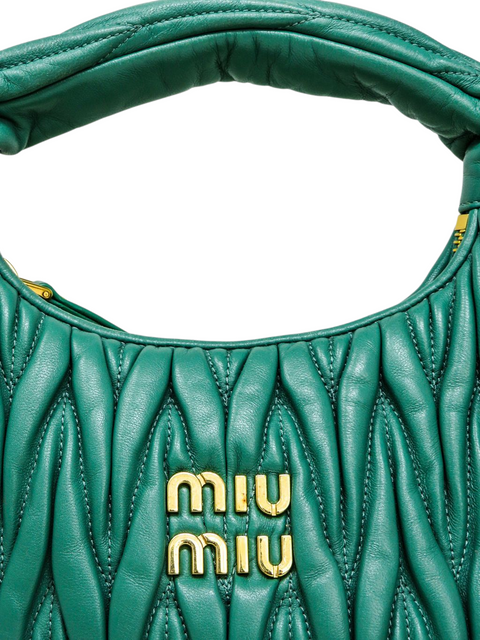 Bolso "Nappa Matelasse Mini Wander Hobo"