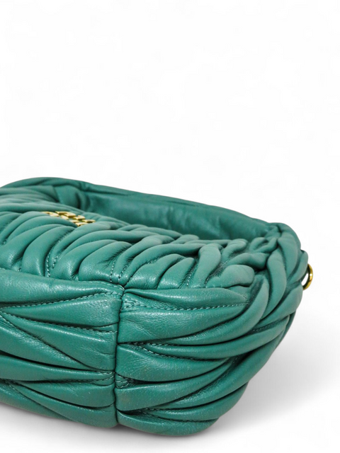 Bolso "Nappa Matelasse Mini Wander Hobo"