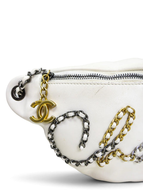 Riñonera "Calfskin Chain 20s Signe Waist Bag"