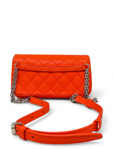 Riñonera "Goatskin Quilted 2.55 Reissue Flap Belt Bag Fluorescent"